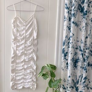 Arden B White Midi Knee Length Bodycon Dress, Small